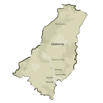 Gisborne Sub-regions
