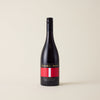 A red wine with Pinot Noir wine. Coal pit logo on the front label with a black screwtop.